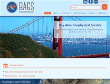 Tablet Screenshot of bayareageophysicalsociety.org